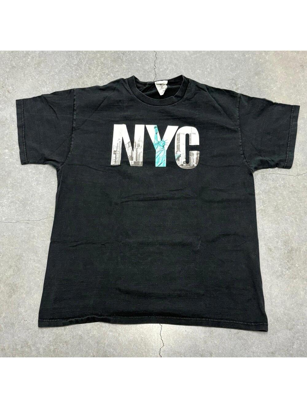 Fruit of The Loom NYC Logo T Shirt